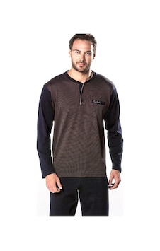 Pierre Cardin Jakarlı 2Li Penye Pijama Takımı 5033 Pierre Cardin Jakarlı 2Li Penye Pijama Takımı 5033