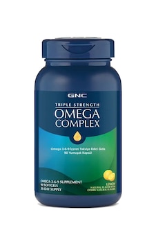 Gnc Triple Strength Omega Complex 90 Yumuşak Kapsül