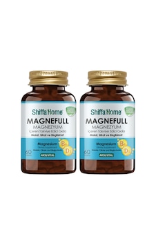 Shiffa Home Magnefull Magnezyum Takviye Edici Gıda 2 x 60 Tablet Shiffa Home Magnefull Magnezyum Takviye Edici Gıda 2 x 60 Tablet