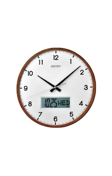 Seiko QXL008B Duvar Saati Ahşap