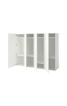 Platsa Gardırop , Beyaz, 240x57x181 Cm Platsa Gardırop , Beyaz, 240x57x181 Cm