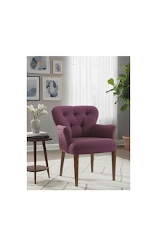 Comfortcraft Luxe Berjer - Kafe Otel Mutfak Sandalyesi Tekli Koltul Gül Kurusu Comfortcraft Luxe Berjer - Kafe Otel Mutfak Sandalyesi Tekli Koltul Gül Kurusu