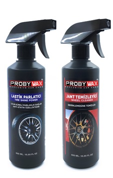 Probywax Jant Ve Lastik Parlatma Seti 2x500 Ml Probywax Jant Ve Lastik Parlatma Seti 2x500 Ml