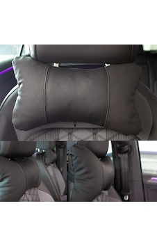 Volkswagen Polo Style Araç Boyun Yastığı 2 Adet Siyah Volkswagen Polo Style Araç Boyun Yastığı 2 Adet Siyah