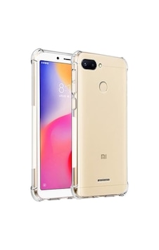 Xiaomi Redmi Note 6 Pro Shockproof Ultra Koruyucu Seffaf Sert Sil 455935704 Xiaomi Redmi Note 6 Pro Shockproof Ultra Koruyucu Seffaf Sert Sil 455935704