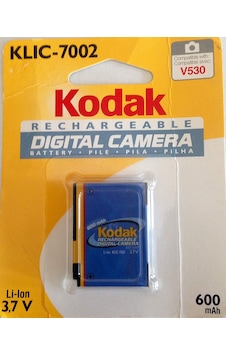 Kodak Klıc-7002 Batarya Easyshare V530, V603, V630 Yedek Pil Kodak Klıc-7002 Batarya Easyshare V530, V603, V630 Yedek Pil