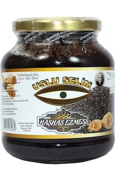Haşhaş Ezmesi Siyah 350 Gr.cam Kavanoz Uşak Yöresi Haşhaş Ezmesi Siyah 350 Gr.cam Kavanoz Uşak Yöresi