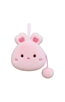 Selay Tavşan Peluş Cüzdan 12 Cm Pembe 4679
