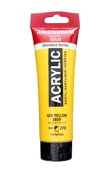 Amsterdam Standart Akrilik Boya 120ml Azo Yellow Deep / 270 Diğer Amsterdam Standart Akrilik Boya 120ml Azo Yellow Deep / 270 Diğer