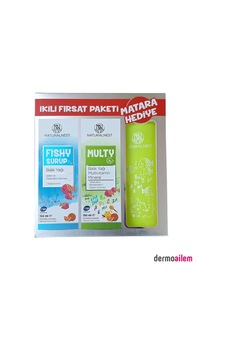 Naturalnest Fishy 150 Ml Multy 150 Ml 2 Si Bir Arada + Matara Naturalnest Fishy 150 Ml Multy 150 Ml 2 Si Bir Arada + Matara