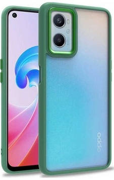Oppo A96 4g Kılıf Zore Flora Kapak Yeşil Oppo A96 4g Kılıf Zore Flora Kapak Yeşil