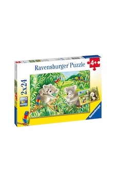 Panelkırtasiye Ravensburger Puzzle 2X24 Parça Koalas Pandas 78202 Panelkırtasiye Ravensburger Puzzle 2X24 Parça Koalas Pandas 78202