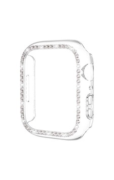 Apple Watch 7 41mm Uyumlu Sert Pc Kasa Koruyucu Watch Gard 05 - Şeffaf - T21689 Apple Watch 7 41mm Uyumlu Sert Pc Kasa Koruyucu Watch Gard 05 - Şeffaf - T21689