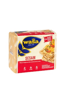 Wasa Susamlı Gevrek Ekmek 200g - Yüksek Lifli Vegan Atıştırmalık Tarı Wasa Susamlı Gevrek Ekmek 200g - Yüksek Lifli Vegan Atıştırmalık Tarı