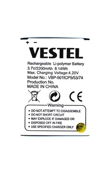 Vestel Uyumlu Venüs 5.5 X 5.5 V Batarya Pil Vestel Uyumlu Venüs 5.5 X 5.5 V Batarya Pil