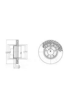 Vw Touareg 3.0 V6 Tdi 2004-2010 Delphi Ön Fren Diski 2 Adet N11.5880 Vw Touareg 3.0 V6 Tdi 2004-2010 Delphi Ön Fren Diski 2 Adet N11.5880