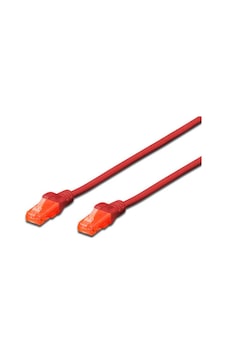 Digitus Dk-1617-010/r 1 Mt Cat6 Awg26/7 U/utp Lszh Kırmızı Patch Cord Kablo Digitus Dk-1617-010/r 1 Mt Cat6 Awg26/7 U/utp Lszh Kırmızı Patch Cord Kablo