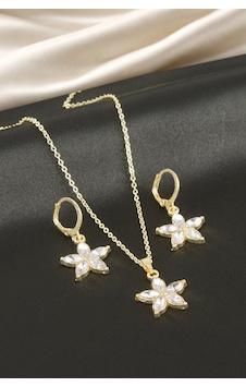 Papatya Taşlı Set Kolye 11 34610299 Papatya Taşlı Set Kolye 11 34610299