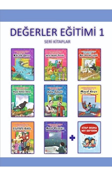 1.Sınıf Değerler Eğitimi Öykü Dizisi + Kitap Okuma Not Defterim 1.Sınıf Değerler Eğitimi Öykü Dizisi + Kitap Okuma Not Defterim