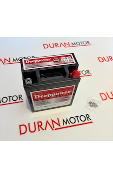Deeppower 12v 5 Ah 12n5l-bs Motosiklet Aküsü. Cup Aküsü