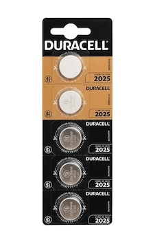 Sh Duracell Cr2025 3v Lityum Düğme Pil 5'li Paket Najmaddin Sh Duracell Cr2025 3v Lityum Düğme Pil 5'li Paket Najmaddin