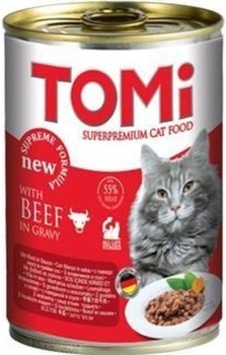 Tomi Sığır Etli Yetişkin Kedi Konservesi 400 G