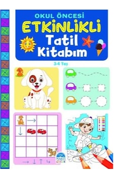 +3 Yaş Etkinlikli Tatil Kitabım Martı Çocuk