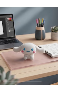 Döner Kafalı Cinnamoroll Figürü Kolay İndir-kaldır Mekanizmalı Diğer