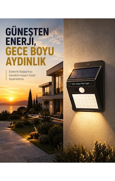 144 Led'li Geniş Aydınlatma Alanına Sahip Güneş Enerjili Güvenlik Lambası 6998 144 Led'li Geniş Aydınlatma Alanına Sahip Güneş Enerjili Güvenlik Lambası 6998