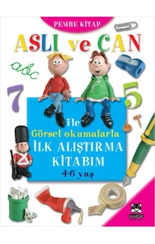 Aslı Ve Can İle Görsel Okumalarla İlk Alıştırma Kitabım Pembe Kitap - Vfdı-858828 Aslı Ve Can İle Görsel Okumalarla İlk Alıştırma Kitabım Pembe Kitap - Vfdı-858828