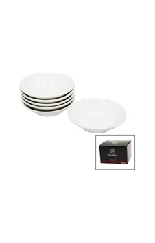 Cooker Ckr-4144 6'lı Porselen Çay Tabağı Diğer Cooker Ckr-4144 6'lı Porselen Çay Tabağı Diğer