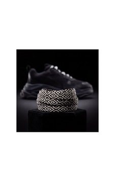 Last İcon Siyah Beyaz Zikzak Desenli Yassı Ayakkabı Bağcığı Spor Sneaker Uyumlu Siyah & Beyaz Last İcon Siyah Beyaz Zikzak Desenli Yassı Ayakkabı Bağcığı Spor Sneaker Uyumlu Siyah & Beyaz