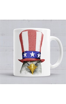 American Eagle Kupa Bardak Porselen Karışık
