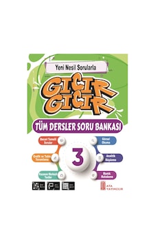 Ata Yayıncılık 3. Sınıf Gıcır Gıcır Tüm Dersler Soru Banka Ata Yayıncılık 3. Sınıf Gıcır Gıcır Tüm Dersler Soru Banka