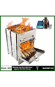 Makamp Açık Hava Mini Odun Izgarası 034 Elx31990-29c9f Çok Renkli Makamp Açık Hava Mini Odun Izgarası 034 Elx31990-29c9f Çok Renkli