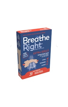 Breathe Right Burun Bandı Extra Güçlü Standart Boy 10 Lu