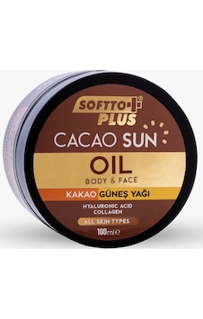 Softto Plus Kakao Güneş Yağı 100 Ml