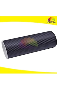 Oto Karbon Kaplama Folyo Hava Kanallı Siyah 152Cm X 3M Oto Karbon Kaplama Folyo Hava Kanallı Siyah 152Cm X 3M