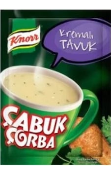 Knorr Çabuk Çorba Kremalı Tavuk 24 x 18 G Knorr Çabuk Çorba Kremalı Tavuk 24 x 18 G