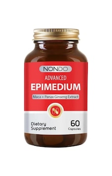 Nondo Advanced Epimedium With Maca + Panax Ginseng Extract 60 Kapsül