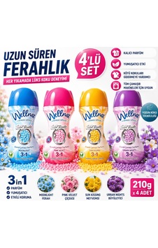 Çamaşır Parfümü Granül 4 Lü Set 210 Gr X 4 Adet Yoğun Ve Kalıcı Koku Diğer Çamaşır Parfümü Granül 4 Lü Set 210 Gr X 4 Adet Yoğun Ve Kalıcı Koku Diğer
