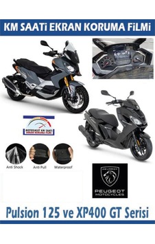 Peugeot Pulsion 125 / Xp400 Gt Serisi Motosiklet Ekran Km Koruyucu Peugeot Pulsion 125 / Xp400 Gt Serisi Motosiklet Ekran Km Koruyucu