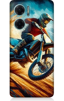 Xiaomi Redmi Note 11e Uyumlu Alevler Arasında Motosiklet Sıçrayışı Desenli Silikon Kılıf Çok Renkli Xiaomi Redmi Note 11e Uyumlu Alevler Arasında Motosiklet Sıçrayışı Desenli Silikon Kılıf Çok Renkli
