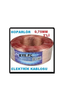 Kamyon Minibüs Otobüs Hoparlör Ses Kablosu 0.75Mm 100Metre Kalite