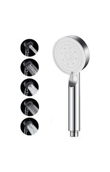 Lexroo Mayaglory Turbo Fan Lite Chrome El Duşu Handshower, Chrome Beyaz Lexroo Mayaglory Turbo Fan Lite Chrome El Duşu Handshower, Chrome Beyaz