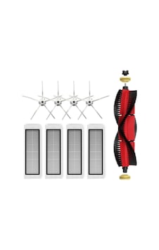 Roborock S5 Max (Beyaz) Uyumlu Yedek Mopsuz Fırça Filtre-9 Parça Roborock S5 Max (Beyaz) Uyumlu Yedek Mopsuz Fırça Filtre-9 Parça