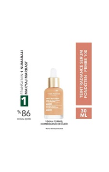 Hyaluronik Asit İçerikli Teint Radiance Işıltı Etkili Serum Fondöten Vegan Pembe 100 114 Hyaluronik Asit İçerikli Teint Radiance Işıltı Etkili Serum Fondöten Vegan Pembe 100 114