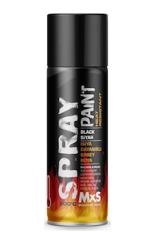 Hsgl Mxs Isıya Dayanıklı Sprey Boya 500 C 400 Ml Hsgl Mxs Isıya Dayanıklı Sprey Boya 500 C 400 Ml