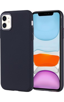 Apple Uyumlu iPhone 11 Kılıf M-safe Şarj Özellikli Karbon Fiber Görünümlü Zore Nekst Kapak Siyah Apple Uyumlu iPhone 11 Kılıf M-safe Şarj Özellikli Karbon Fiber Görünümlü Zore Nekst Kapak Siyah