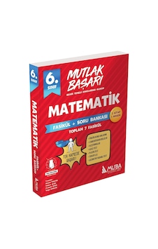 6.Sınıf Mutlak Başarı Matematik Fasikül ve Soru Bankası - Muba Yayınları 6.Sınıf Mutlak Başarı Matematik Fasikül ve Soru Bankası - Muba Yayınları